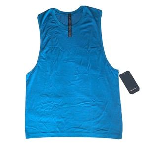 Lululemon Metal Vent Tech Muscle Tank Sz XL DKRL/ BTBU Dark Royal Blue New
